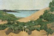William Stott of Oldham The Little Bay china oil painting artist